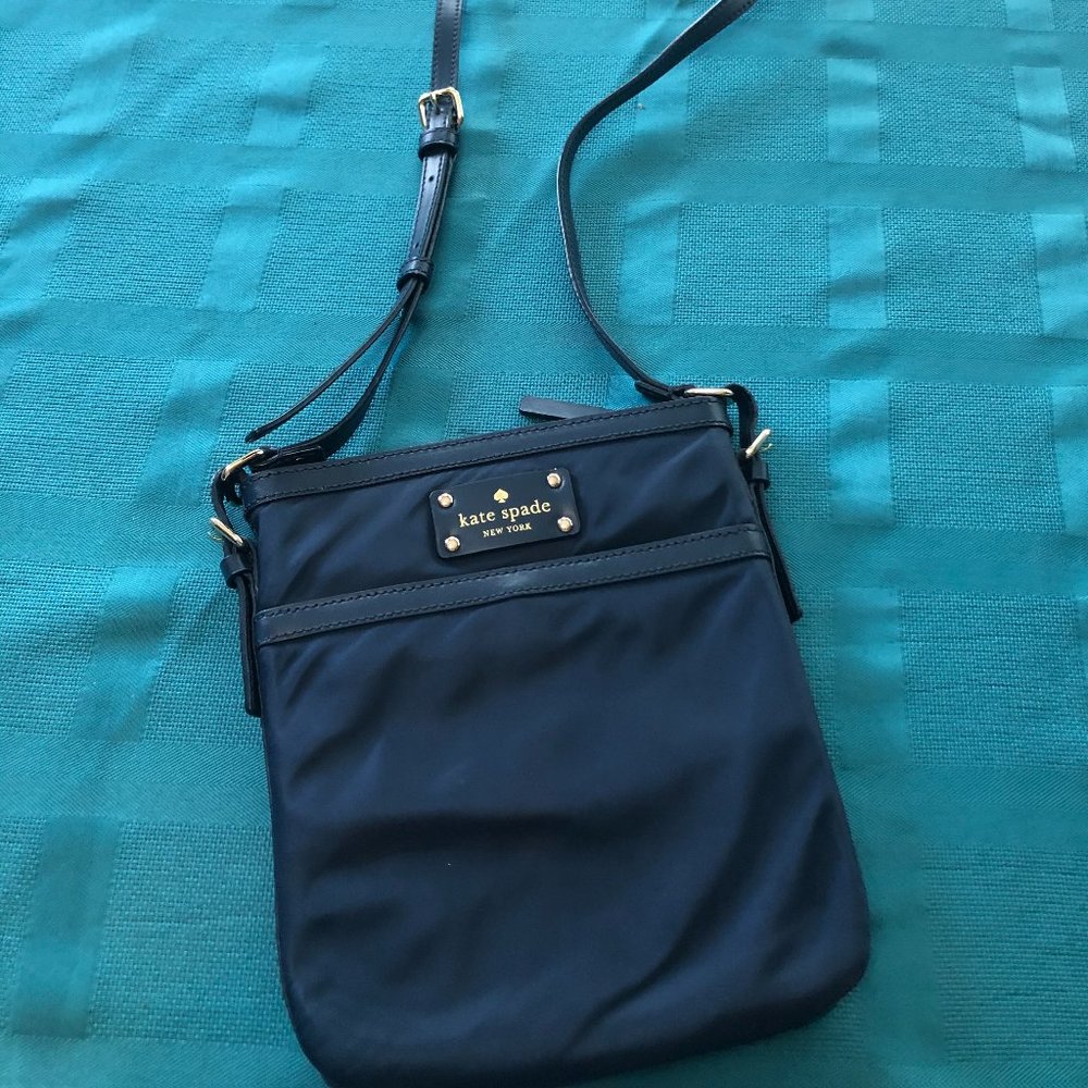 Kate Spade Union Square Nylon Crossbody Purse Bag